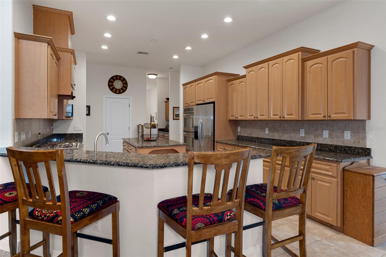 Kitchen and counter bar