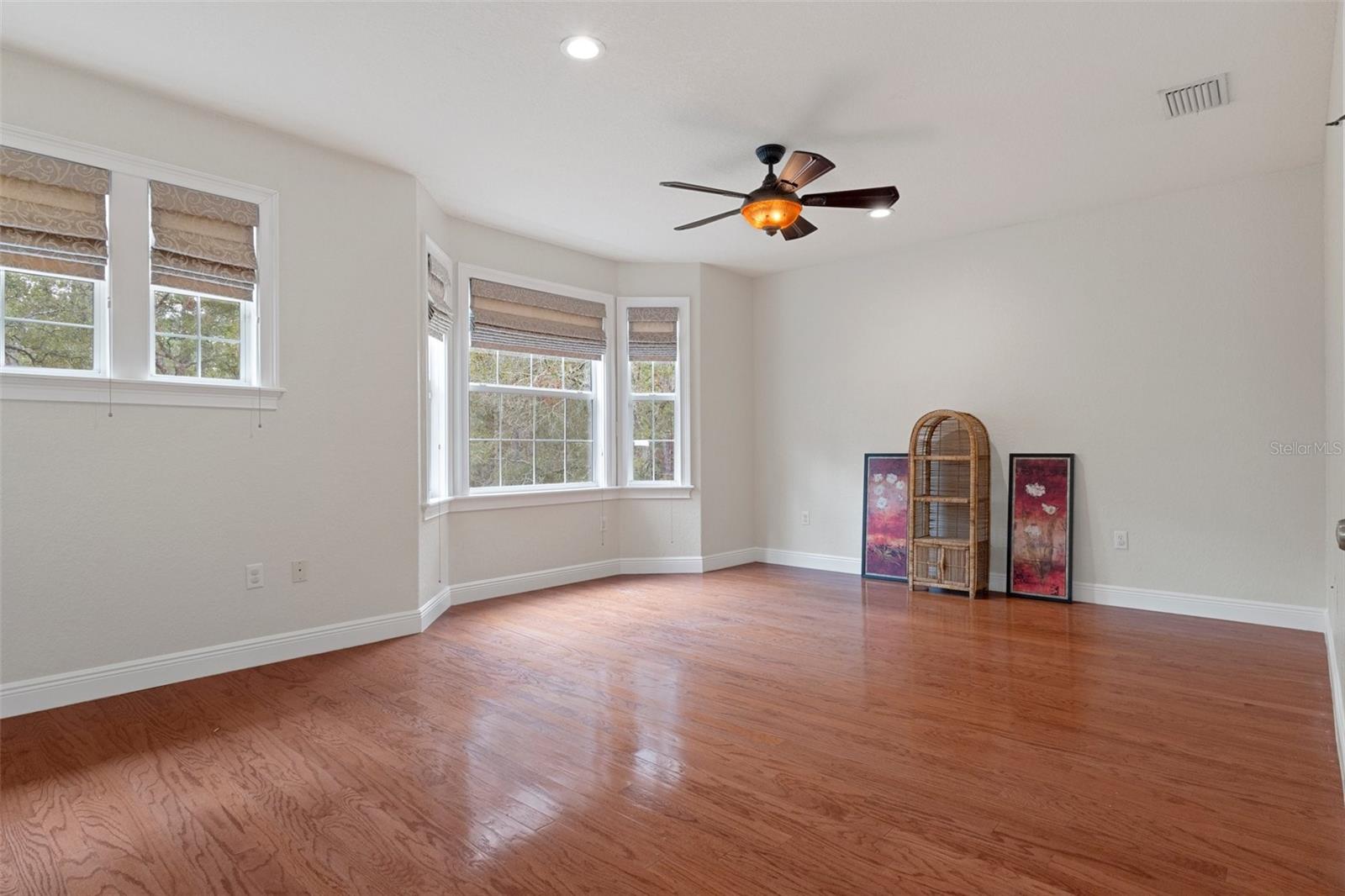 2nd Floor family room with unbelievable woodland views