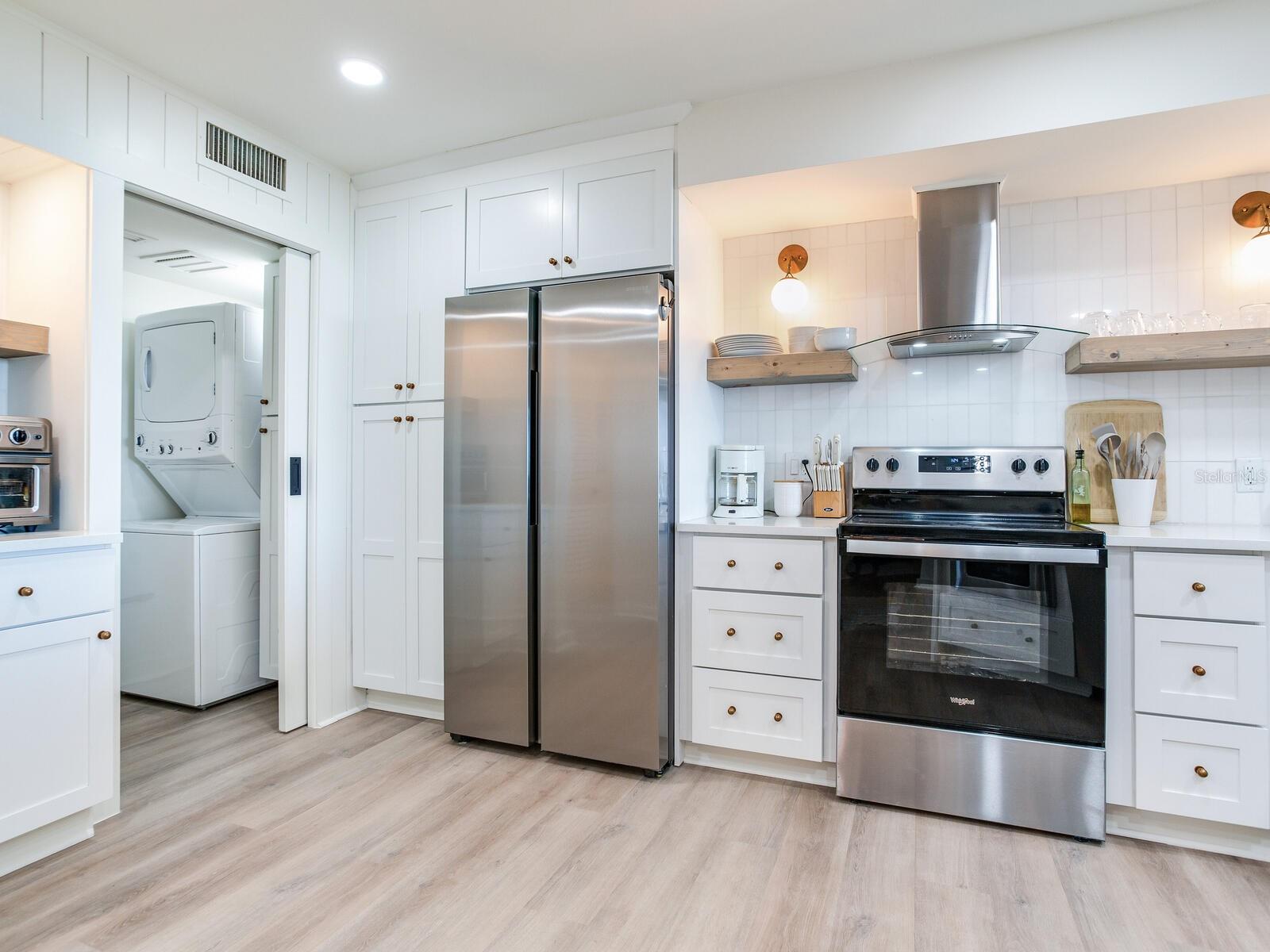 Laundry off of Kitchen