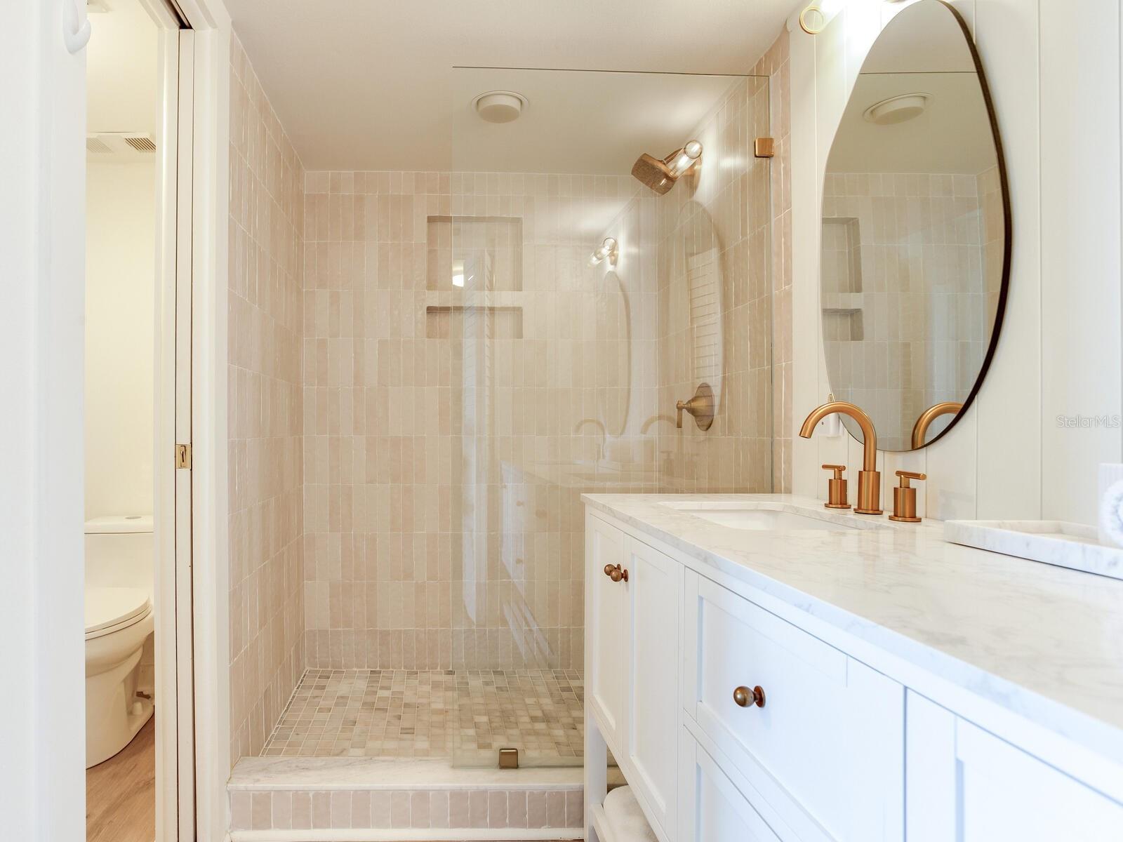 Master Bath recently remodeled