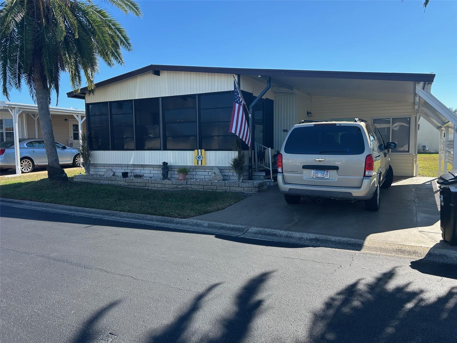 Featuring large front porch