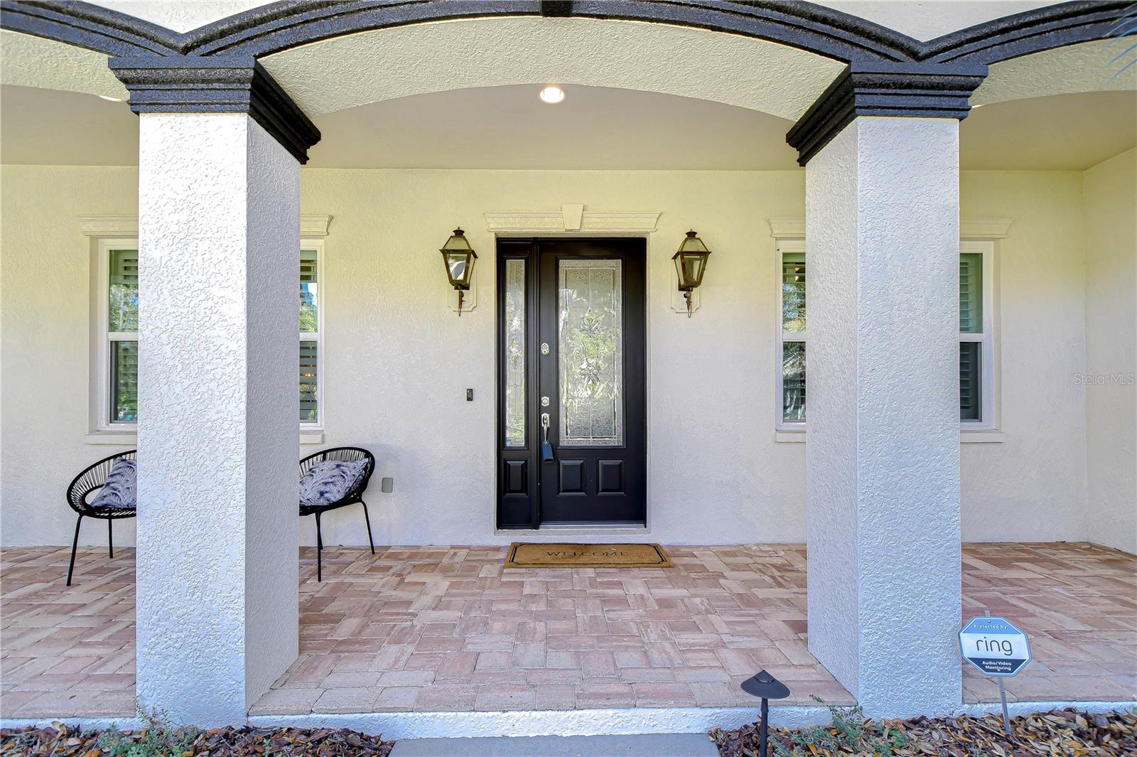 Imagine sipping your coffee on this expansive porch!