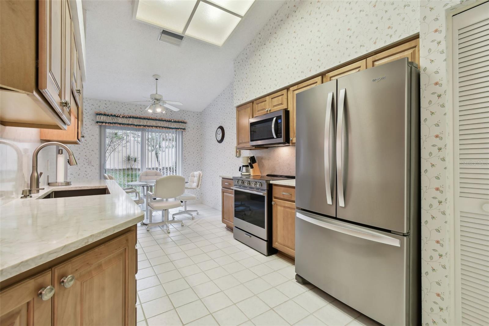 Expansive Kitchen of Dining Room - All Upgraded Stainless Steel Appliances