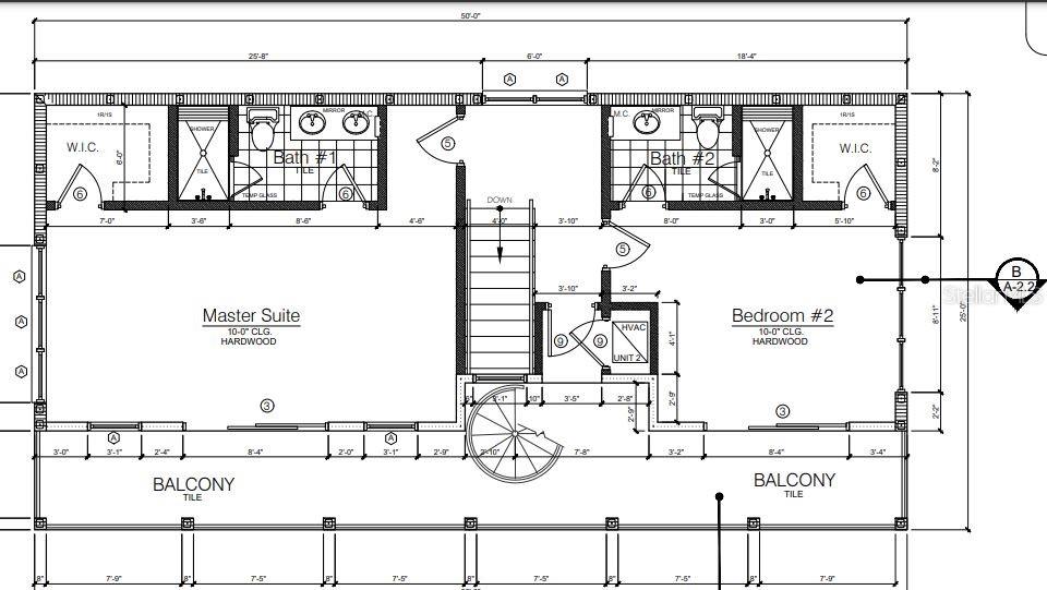 second floor plan