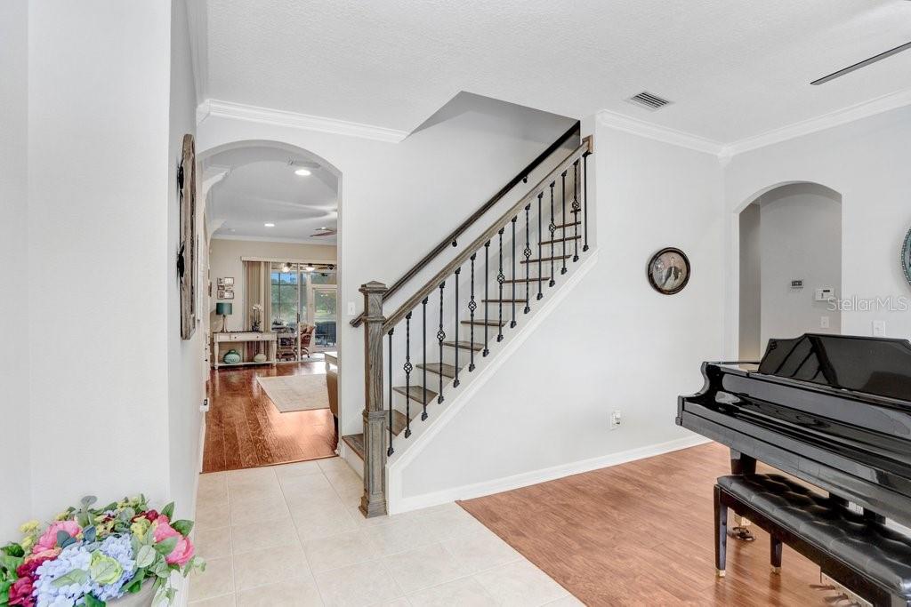 Entryway into Dining Room