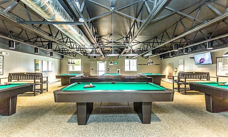 Main Clubhouse - Billiards Room