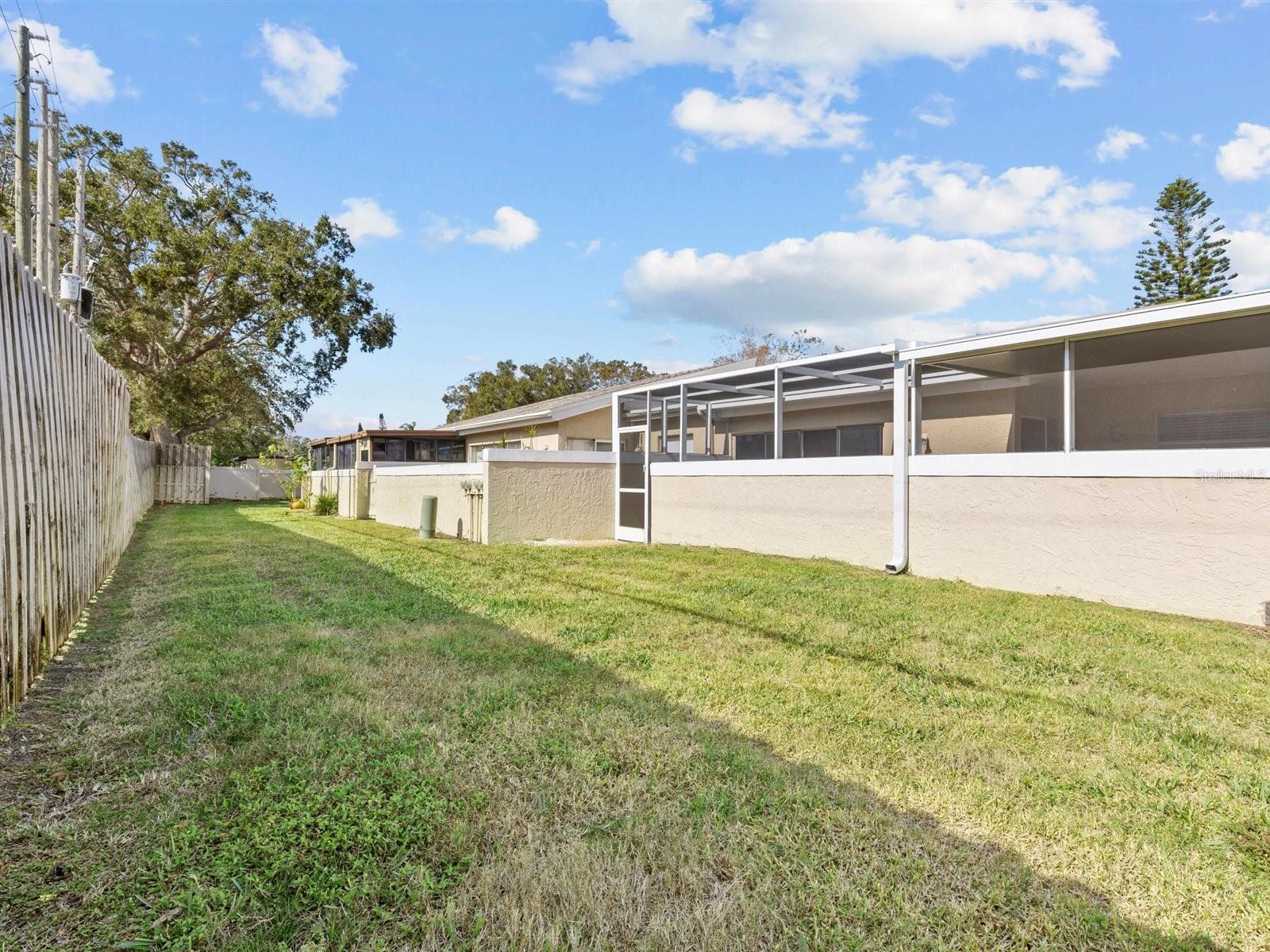 Carport with Storage Closet