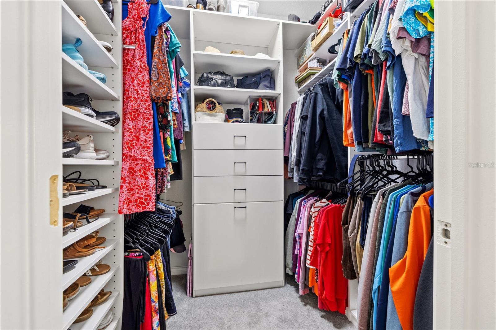 Custom Owner Suite closet - maximizing your space