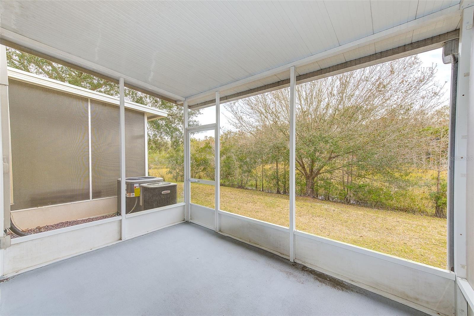 Screen Patio with View