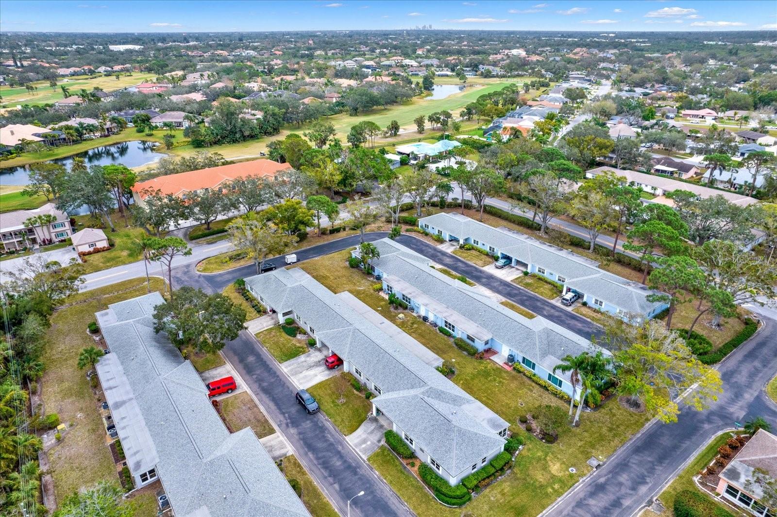 Aerial View of Community