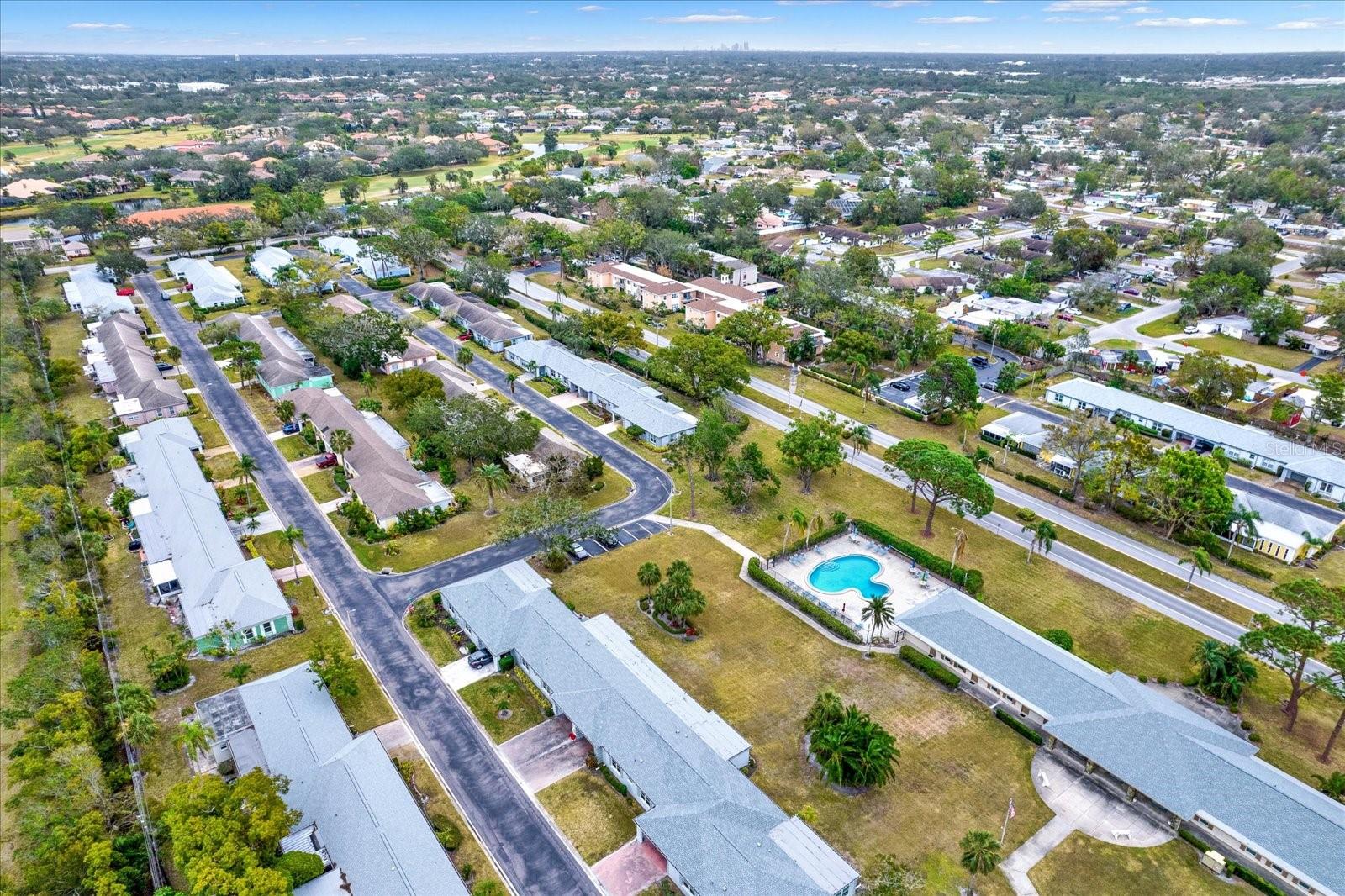 Aerial View of Community