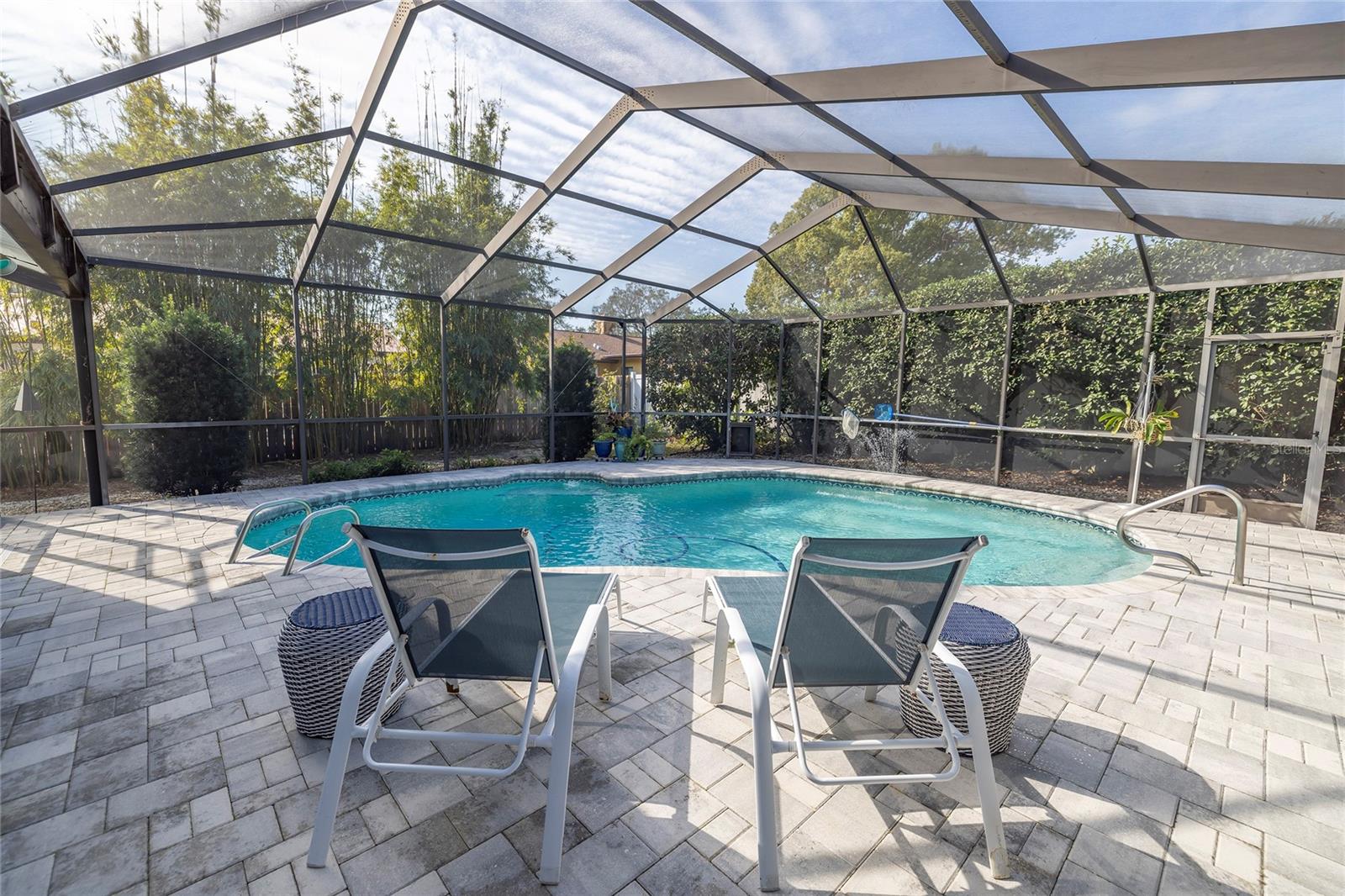 Rest and relax poolside