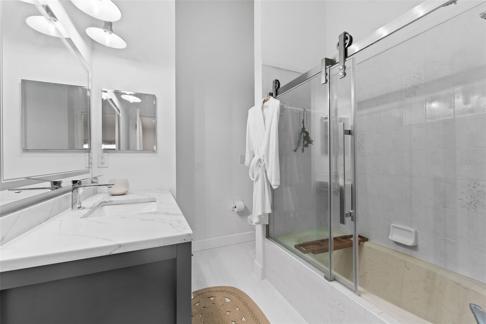 Bathroom with Shower/Tub Combo!