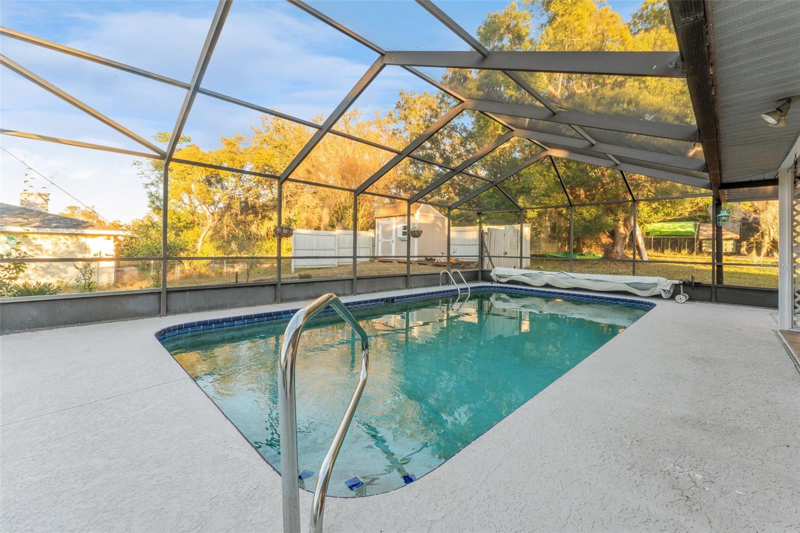 Screened In Pool Area!