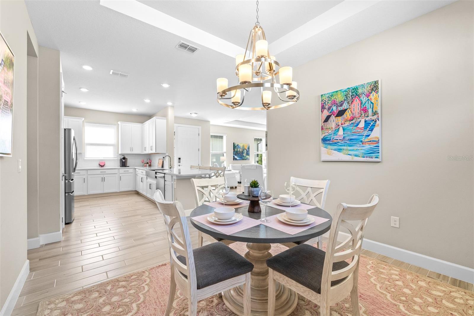 Appointed Dining Room Perfect for Entertaining