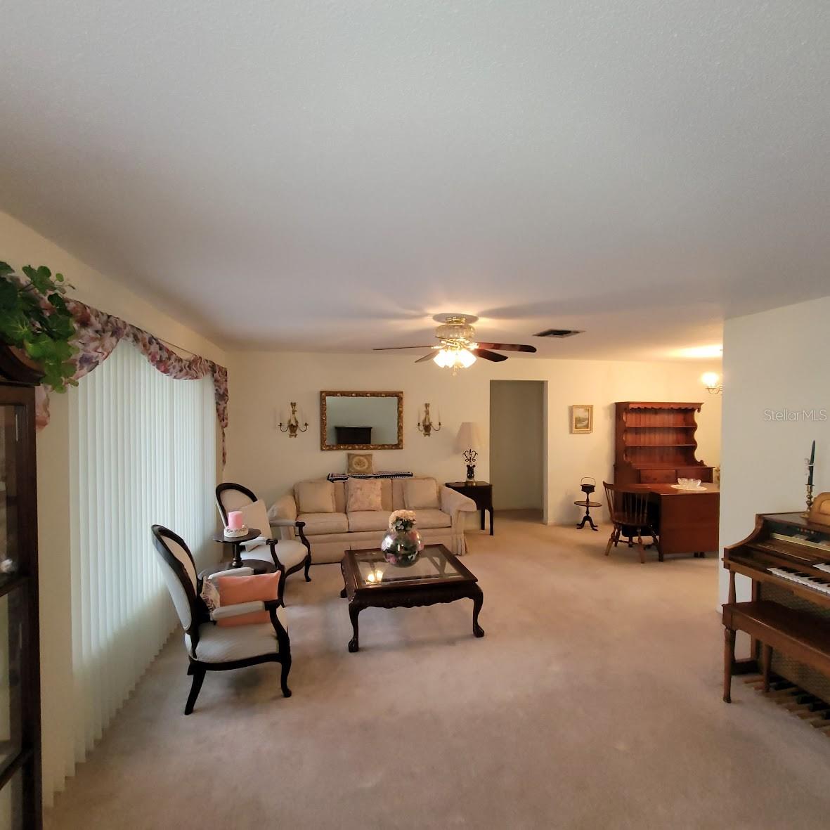 Enter the home into this 14 X 21 living room. Picture the possibilities for making this space your own.