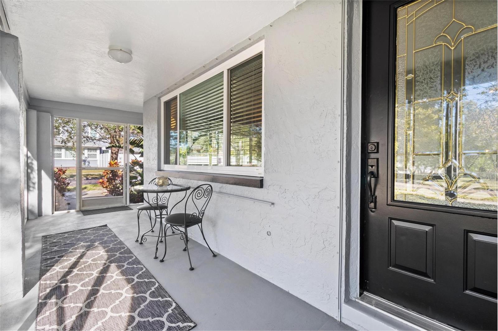 Screened Front Porch