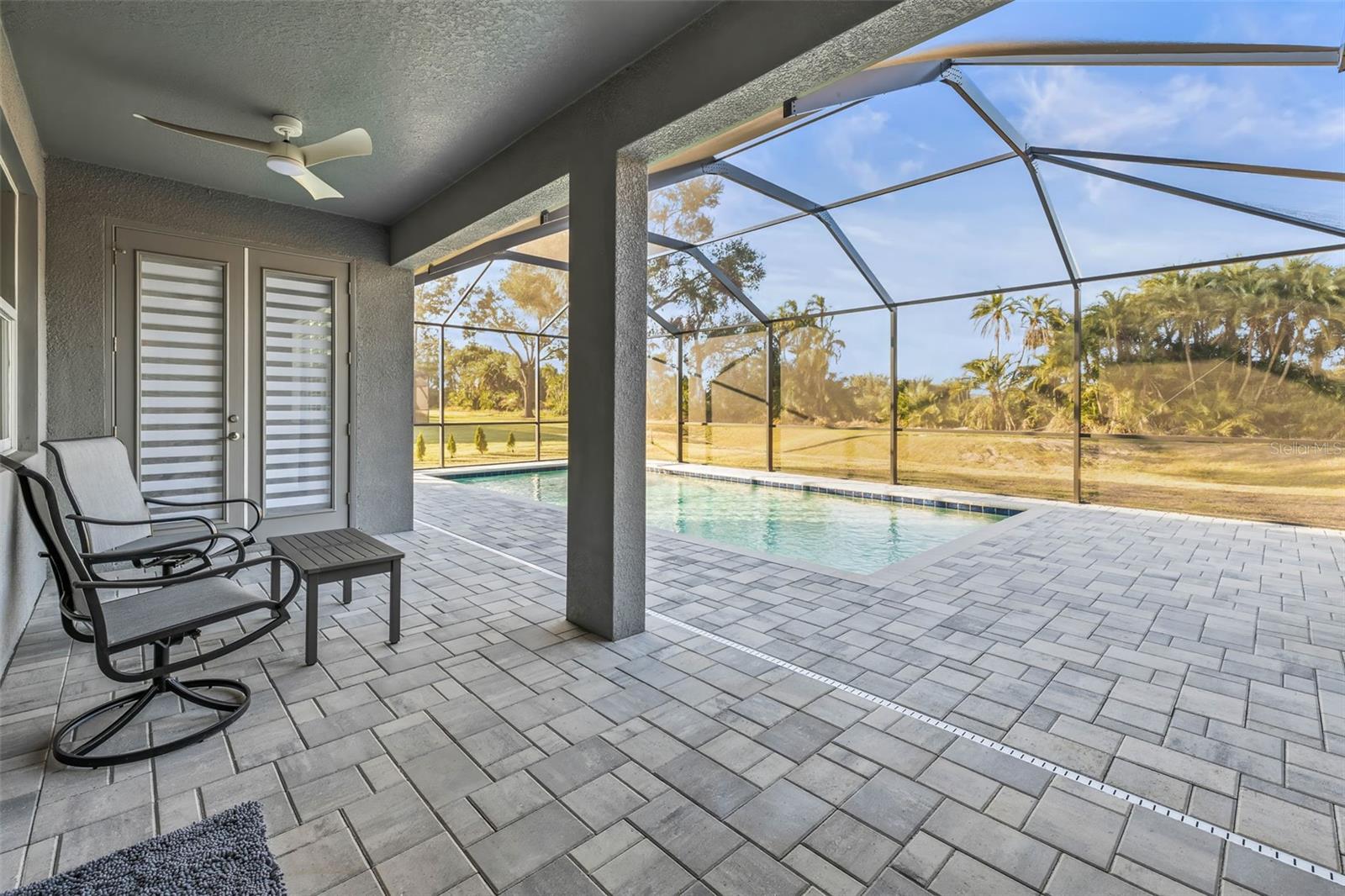 Rear Patio & Pool