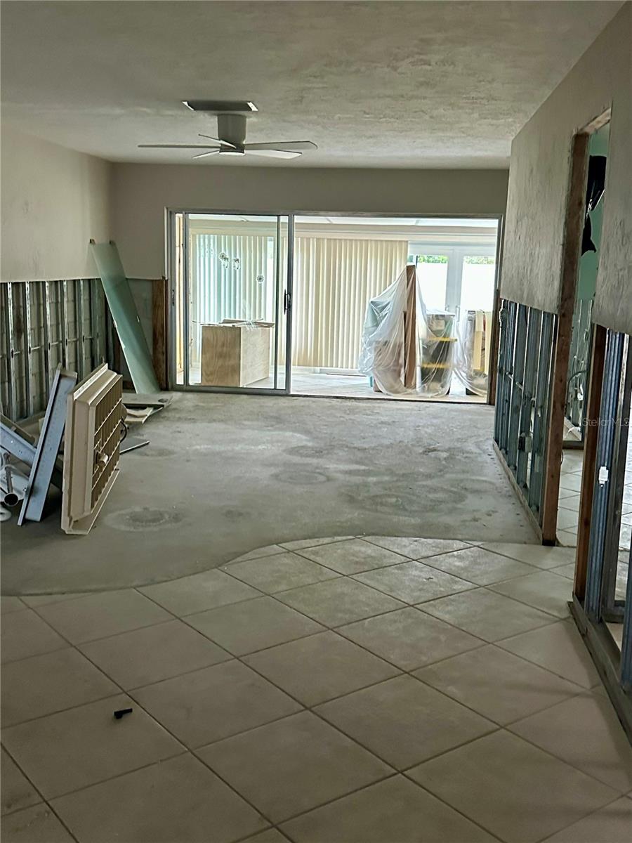 Dining area looking towards Living Room