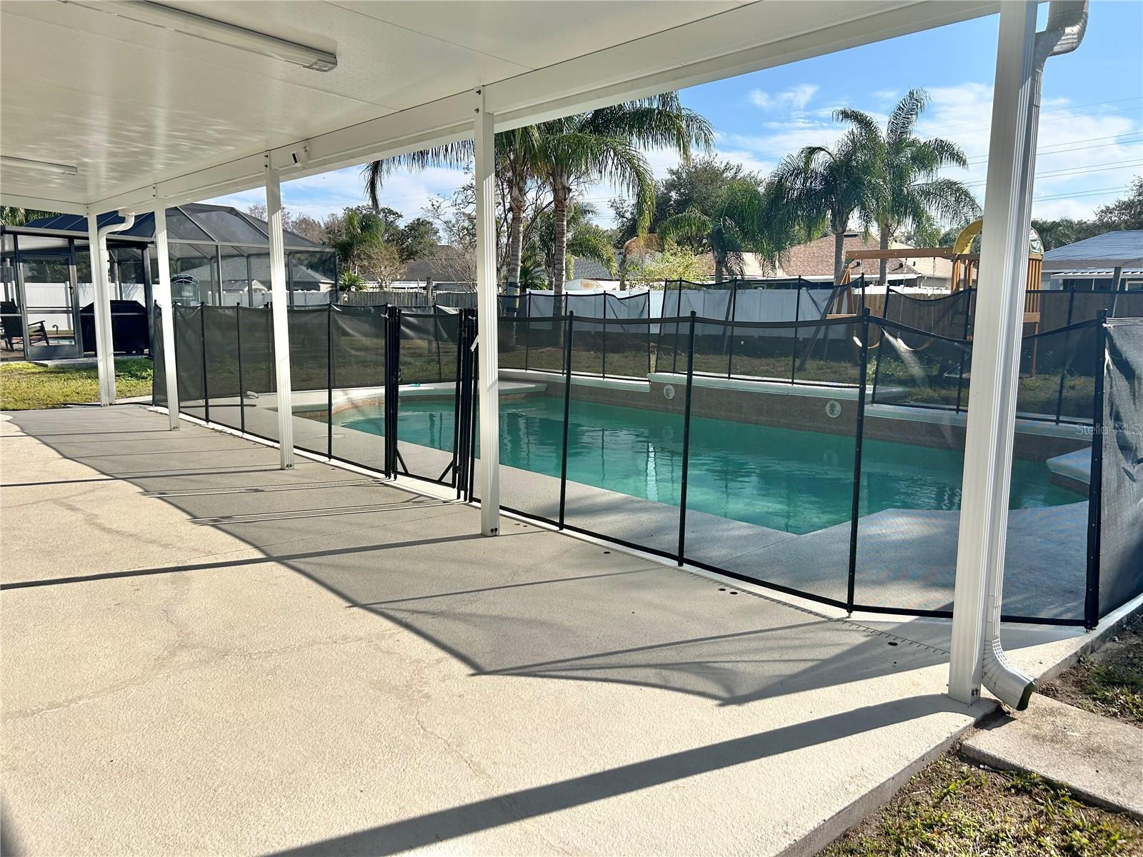 outside covered patio