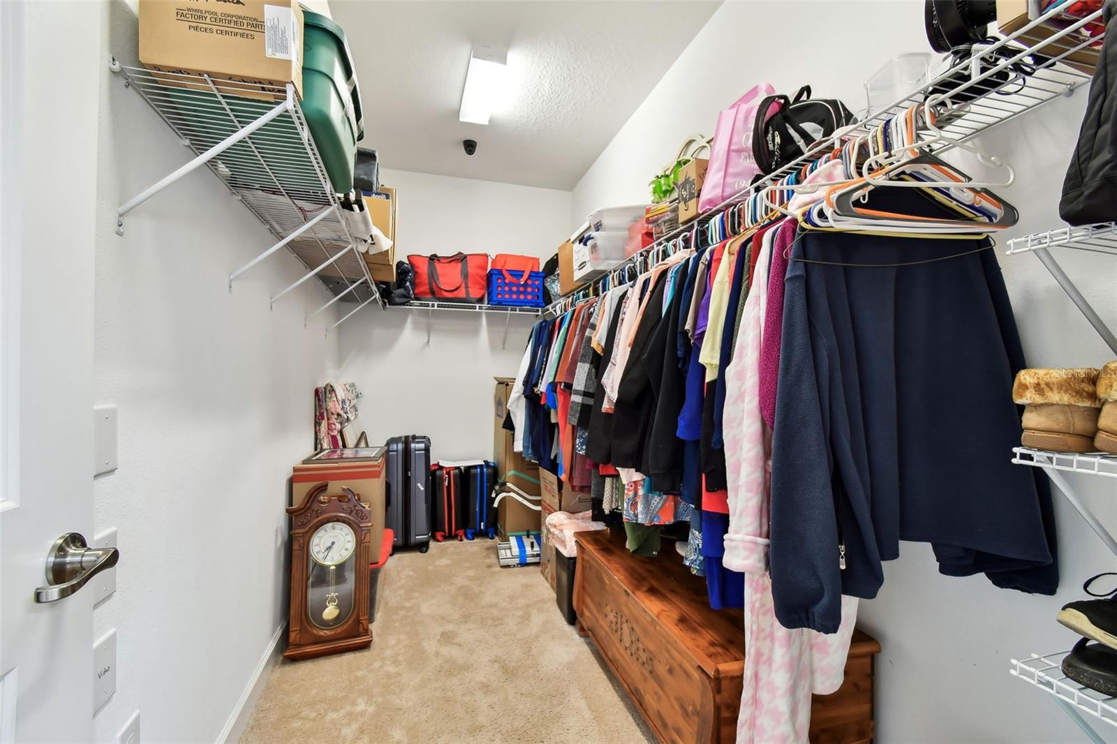 Primary walk-in closet