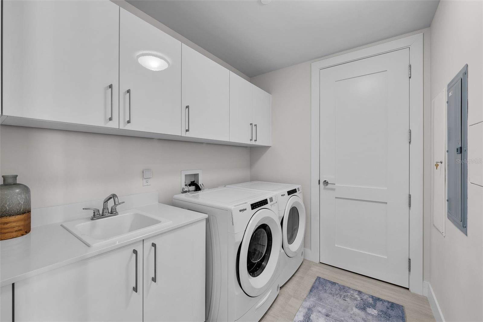 Laundry Room and Storage Closet