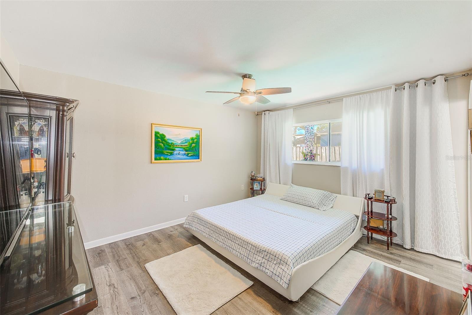 View of master bedroom