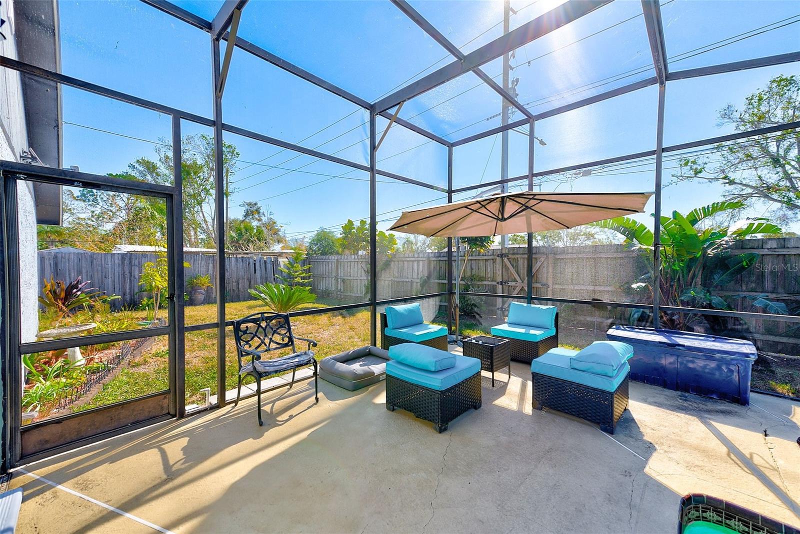 View of 2nd sitting area in pool area