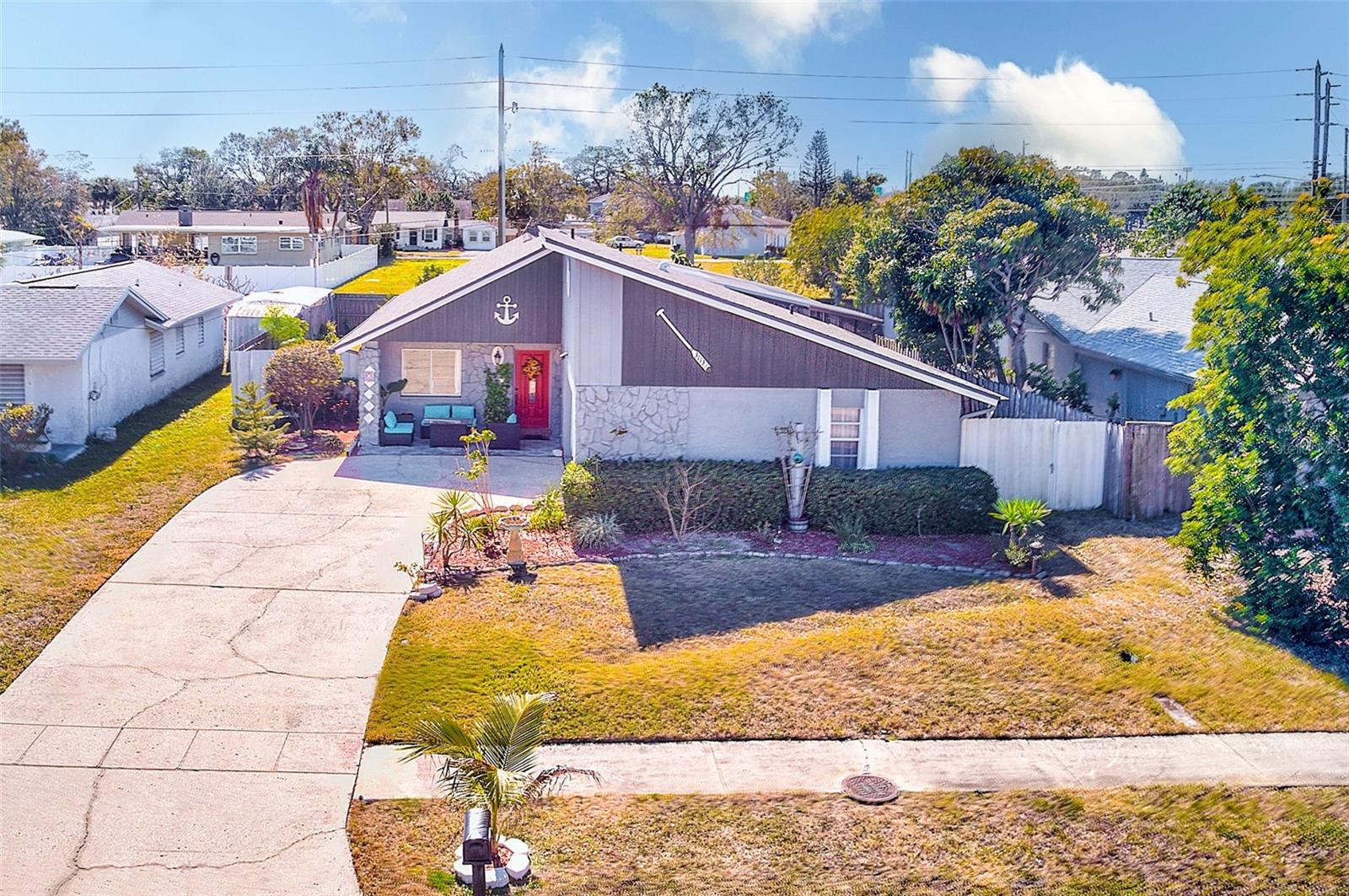 2nd aerial view of home