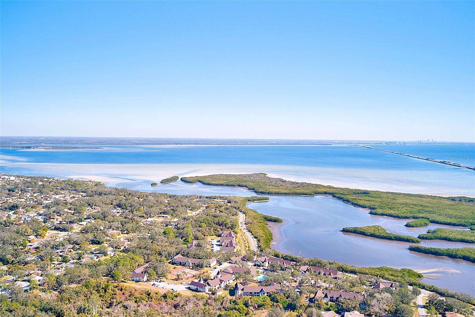 View of water near home