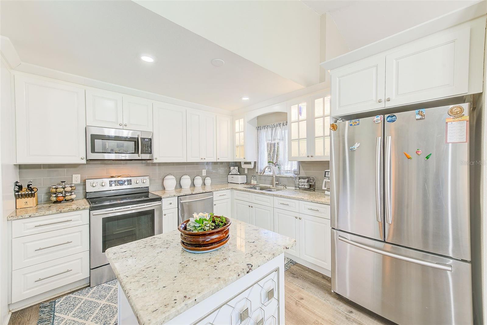 View of cozy kitchen