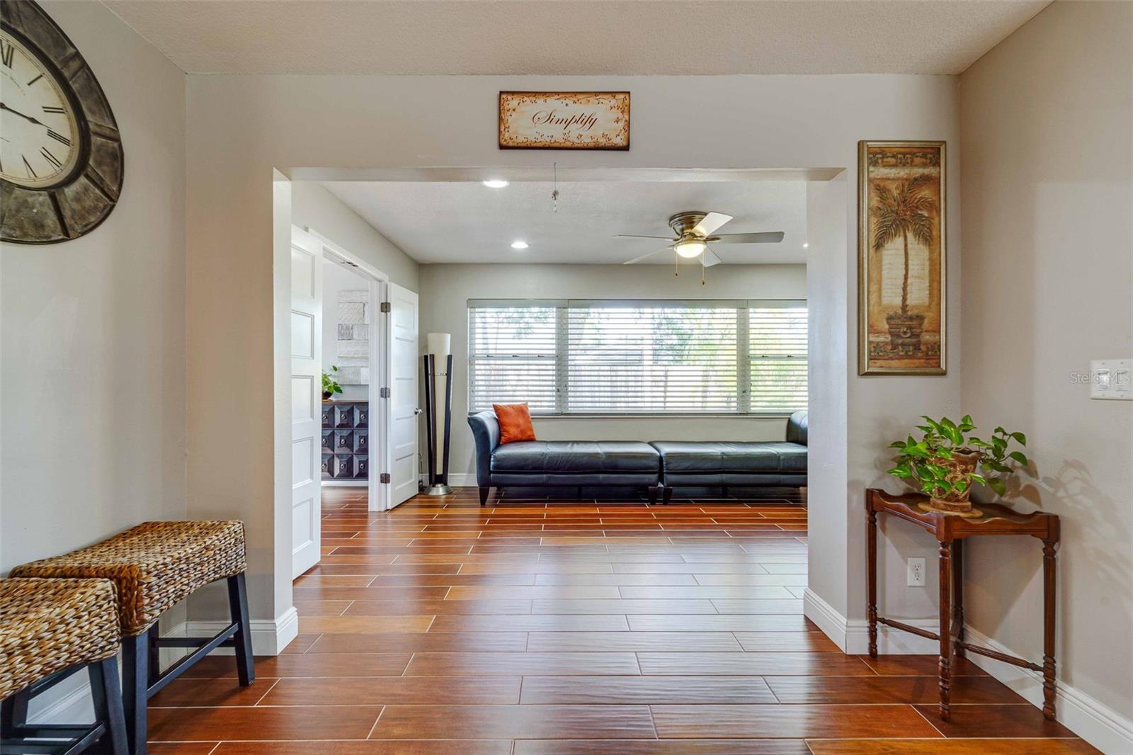 View of Family/Sun Room