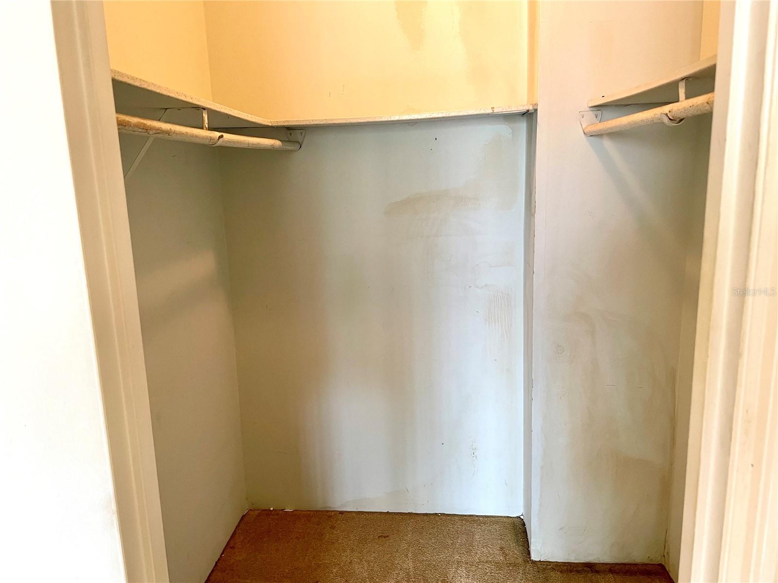 Primary walk-in closet