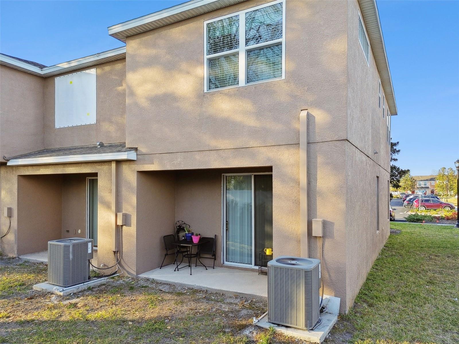 Corner unit provides additional windows to allow for more natural light.