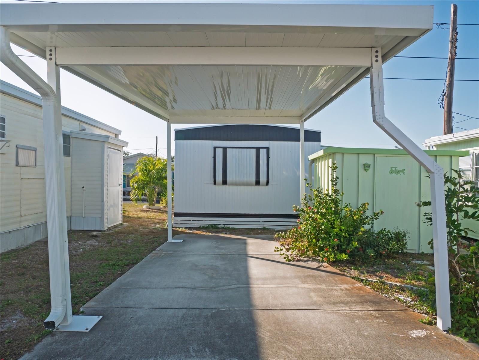 There is a carport for you to have as well as guest parking.