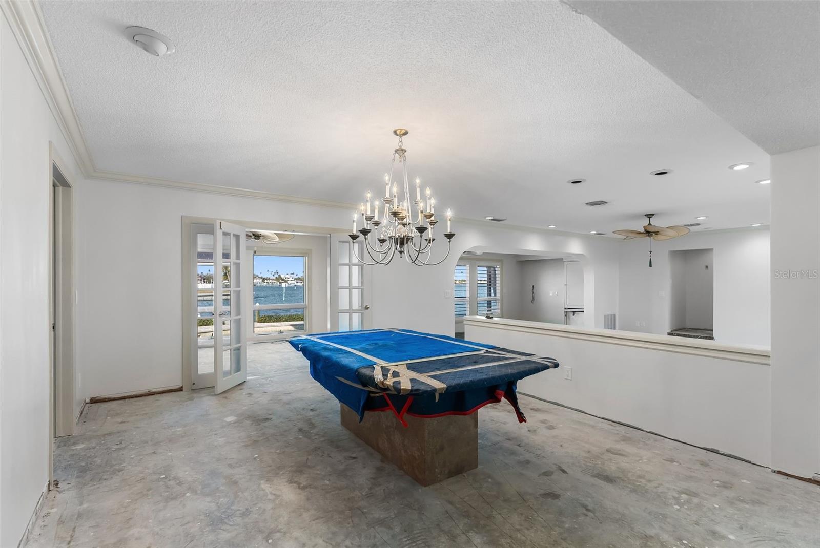 Spacious Dining Room With a View