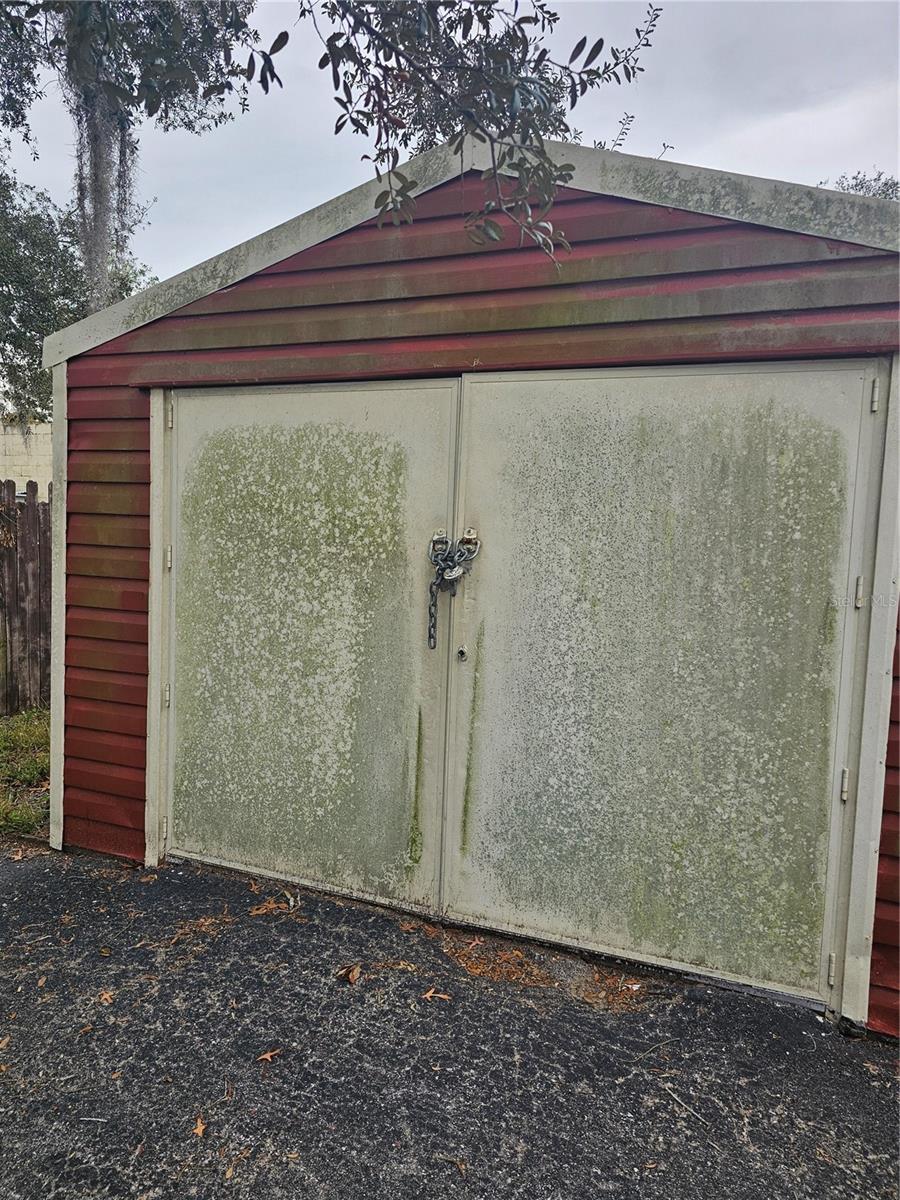 LARGE WORK SHED COMPLETE WITH LIGHTS AND ELECTRIC