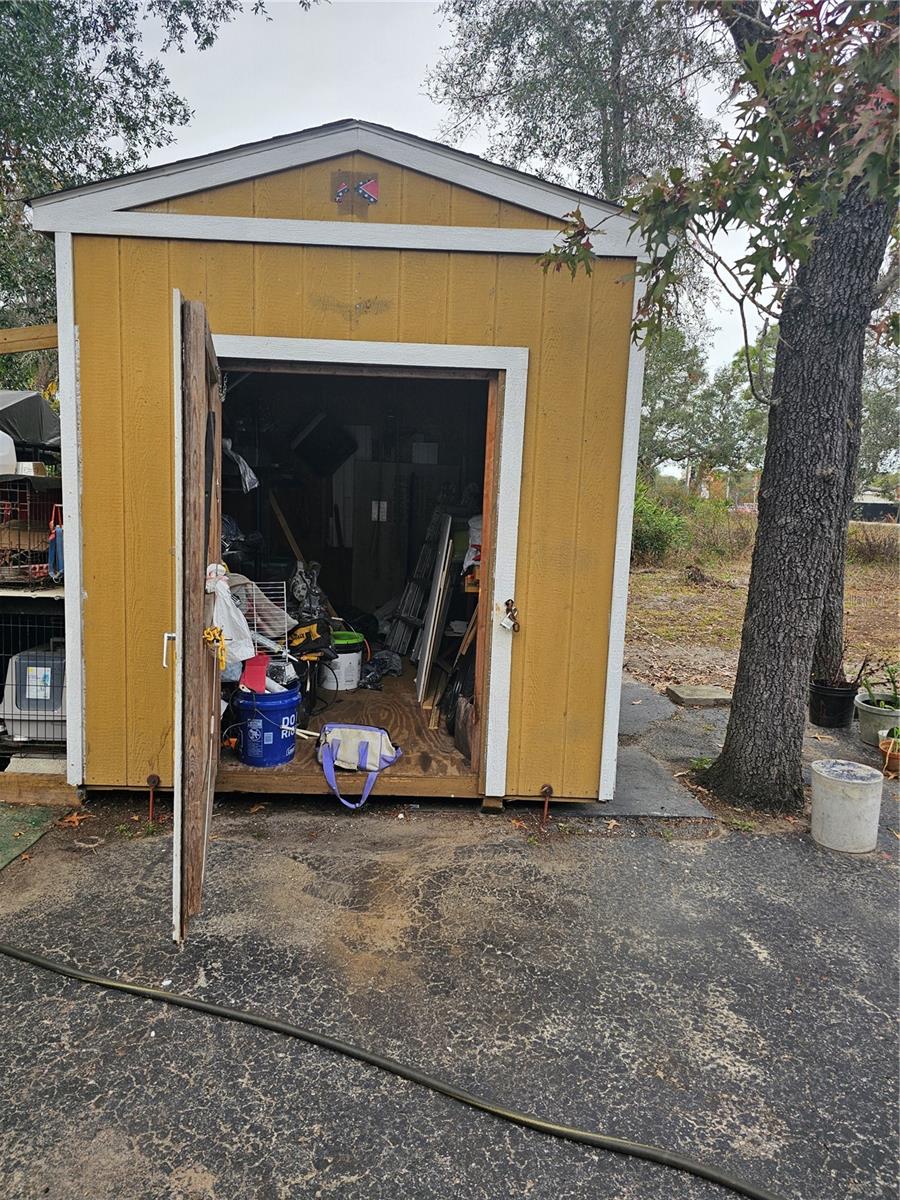 2ND LARGE SHED FOR GARDENING EQUIPMENT