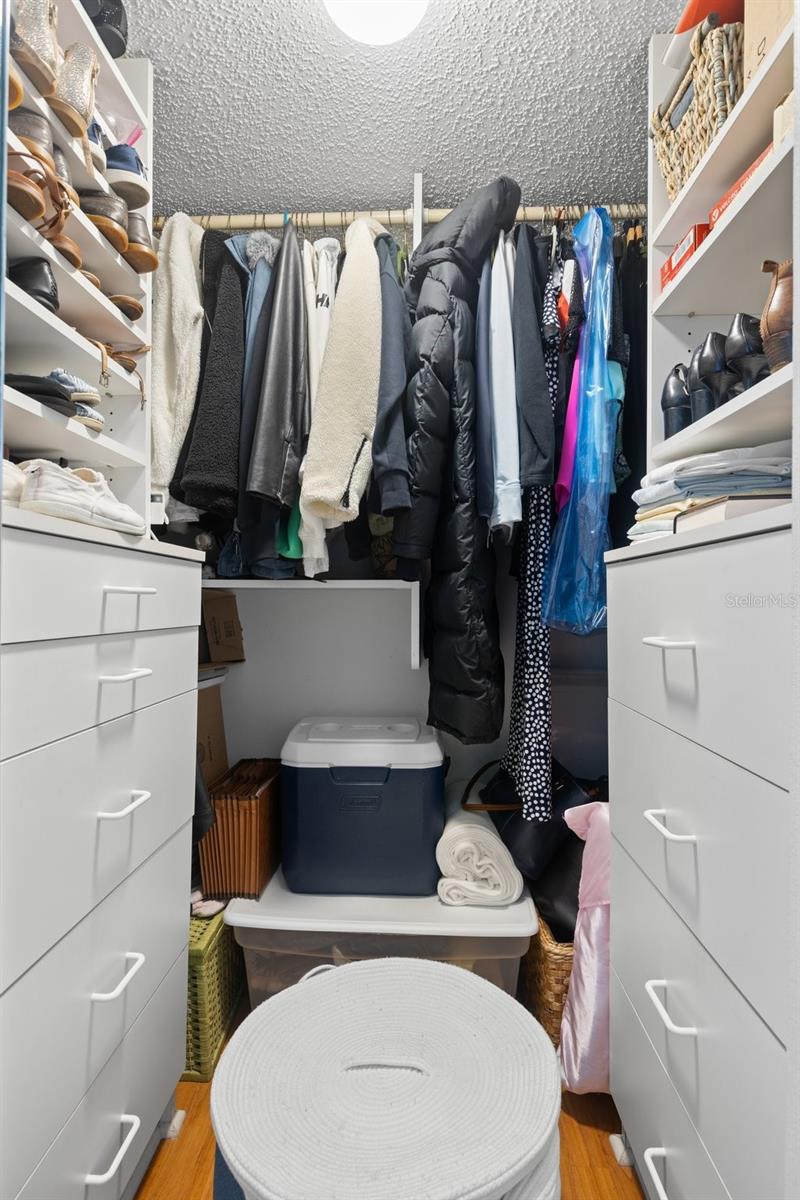 Walk-in Closet Master Bedroom