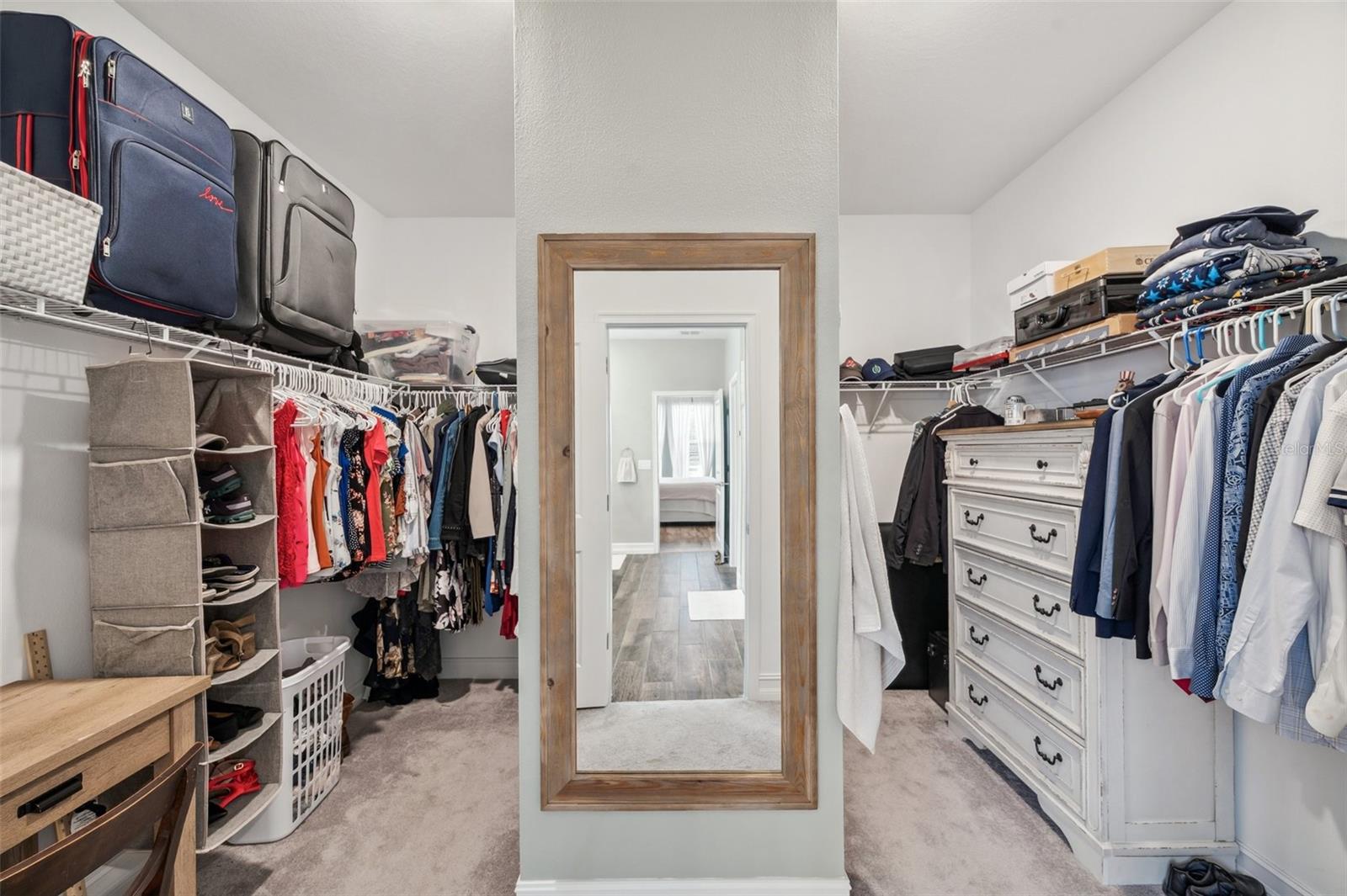 Primary Suite walk-in closet