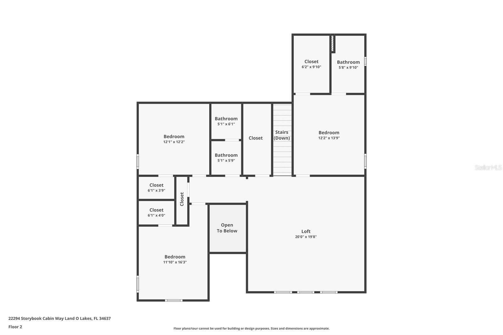 Floorplan Second Floor