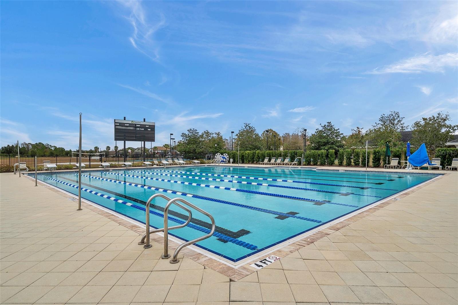 Heated Lap Pool