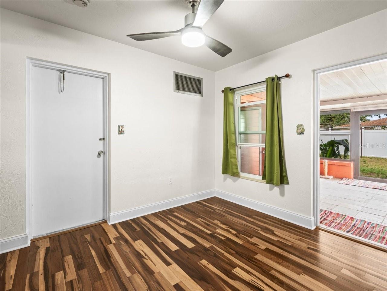 kitchen and great room