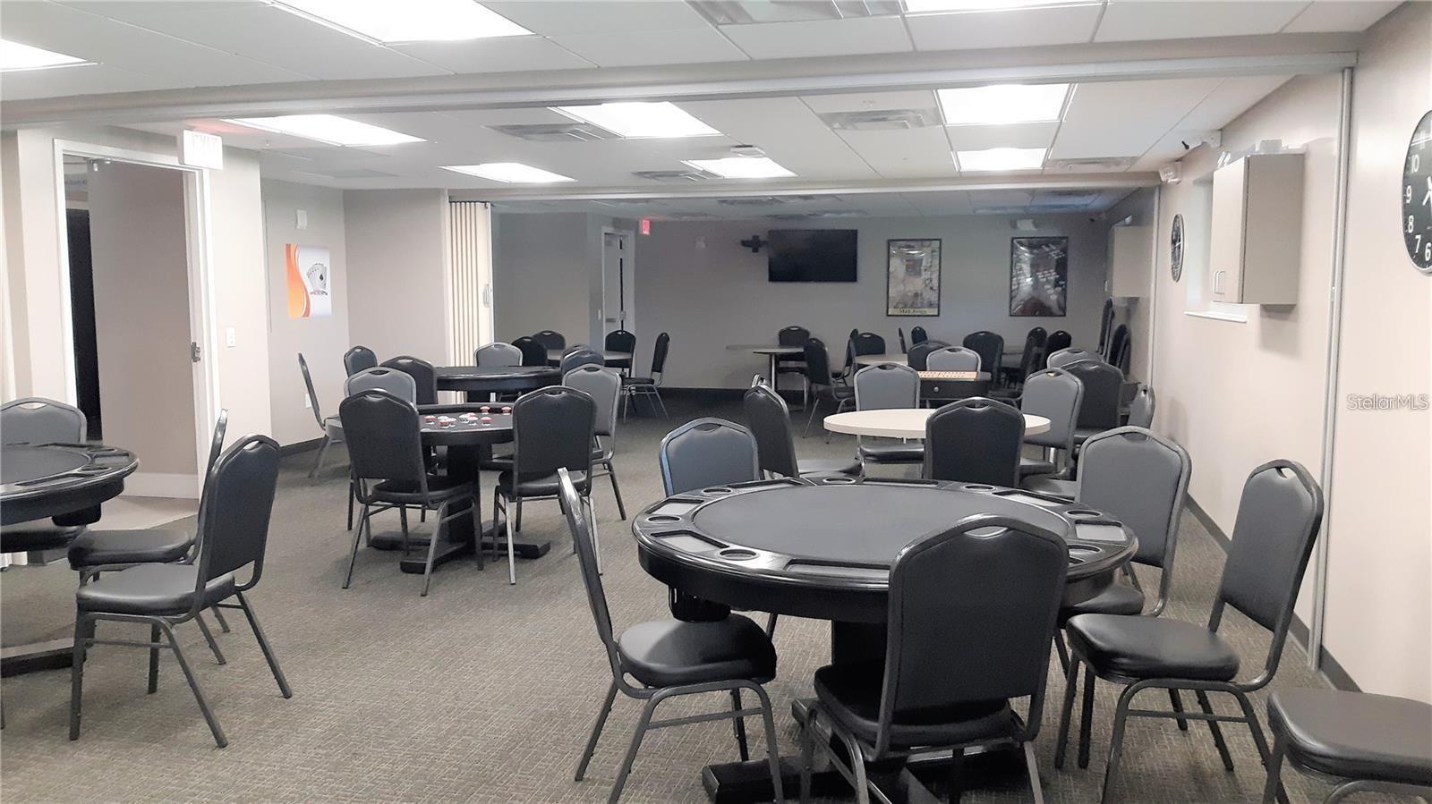 VARIOUS ACTIVITY ROOMS IN THE CLUB HOUSE