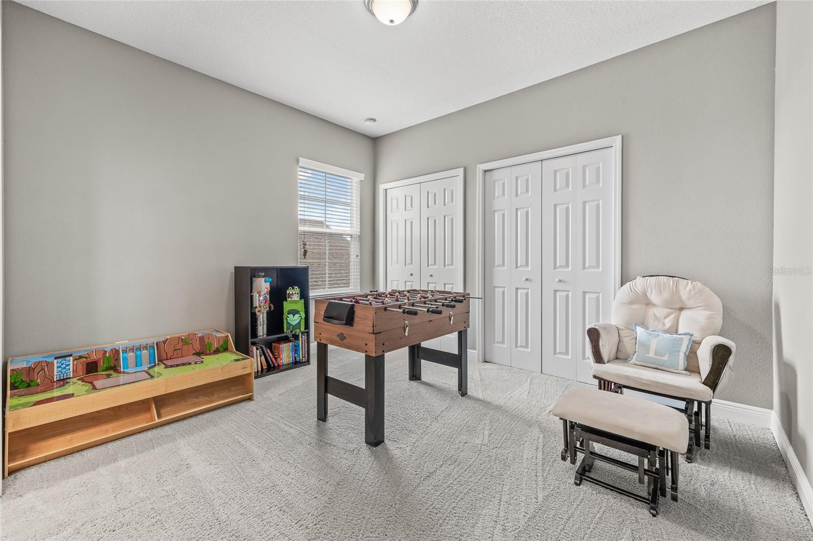 Bedroom 4 with dual closets and Jack and Jill bathroom access.