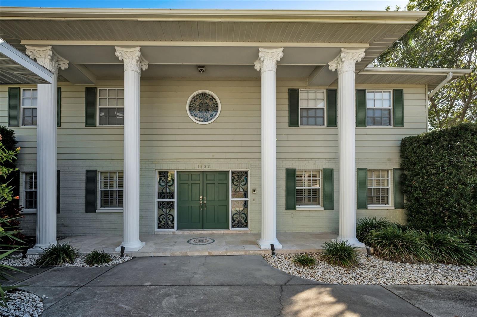 Front of main house.