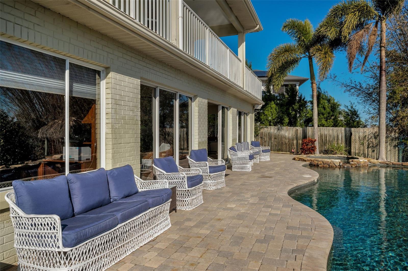 Pool patio