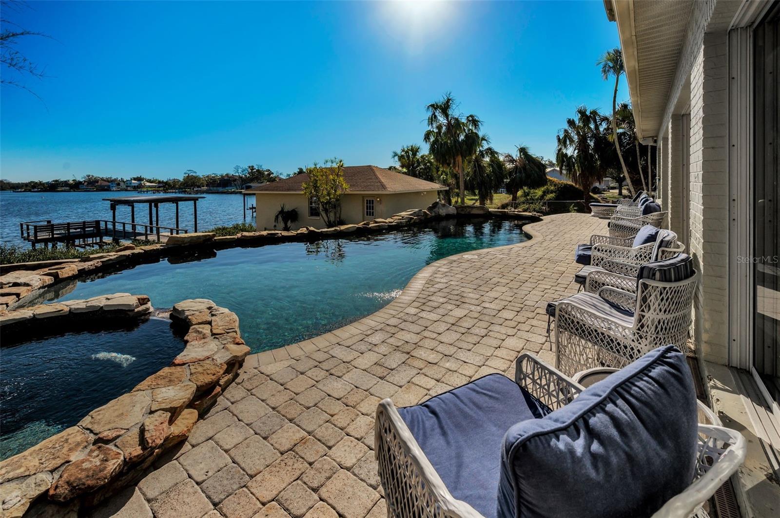 Pool patio