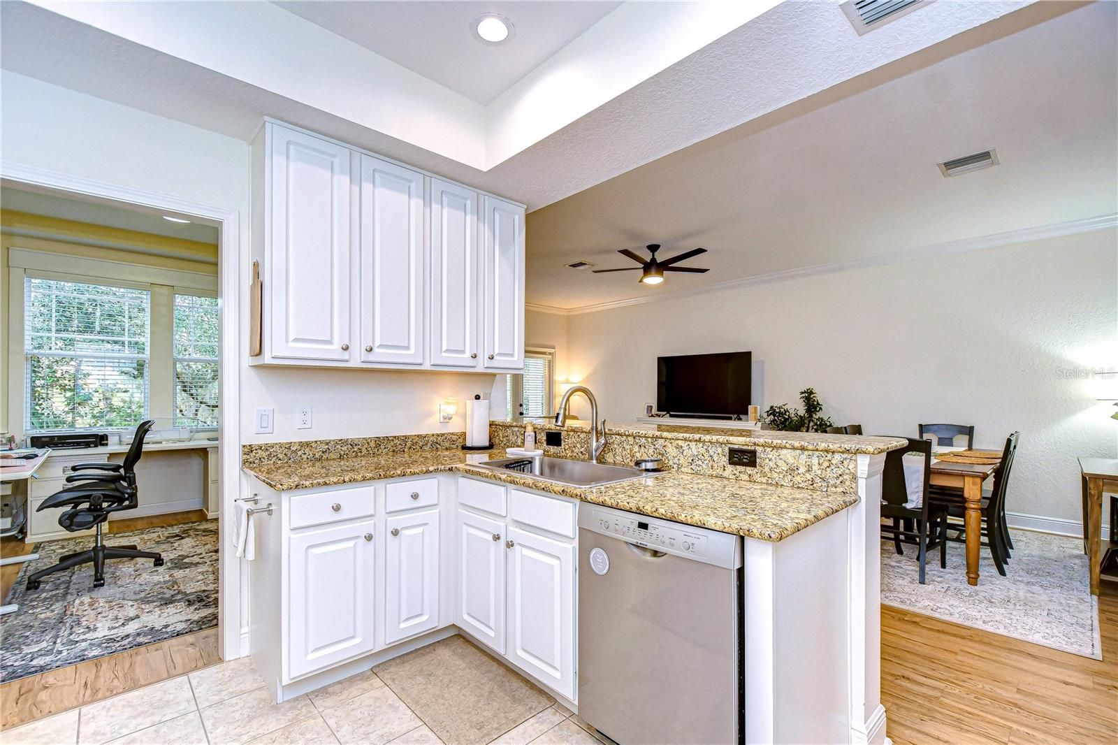 Additional space featuring dish washer and sink.