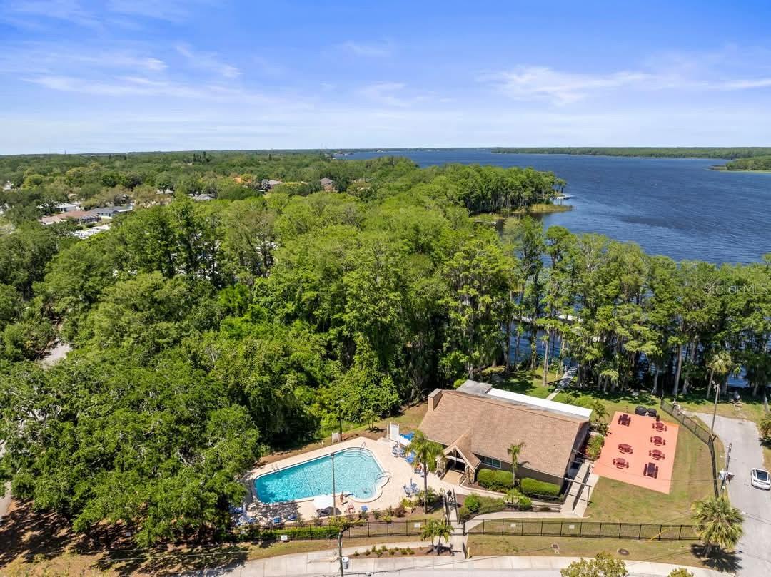 pool on lake tarpon
